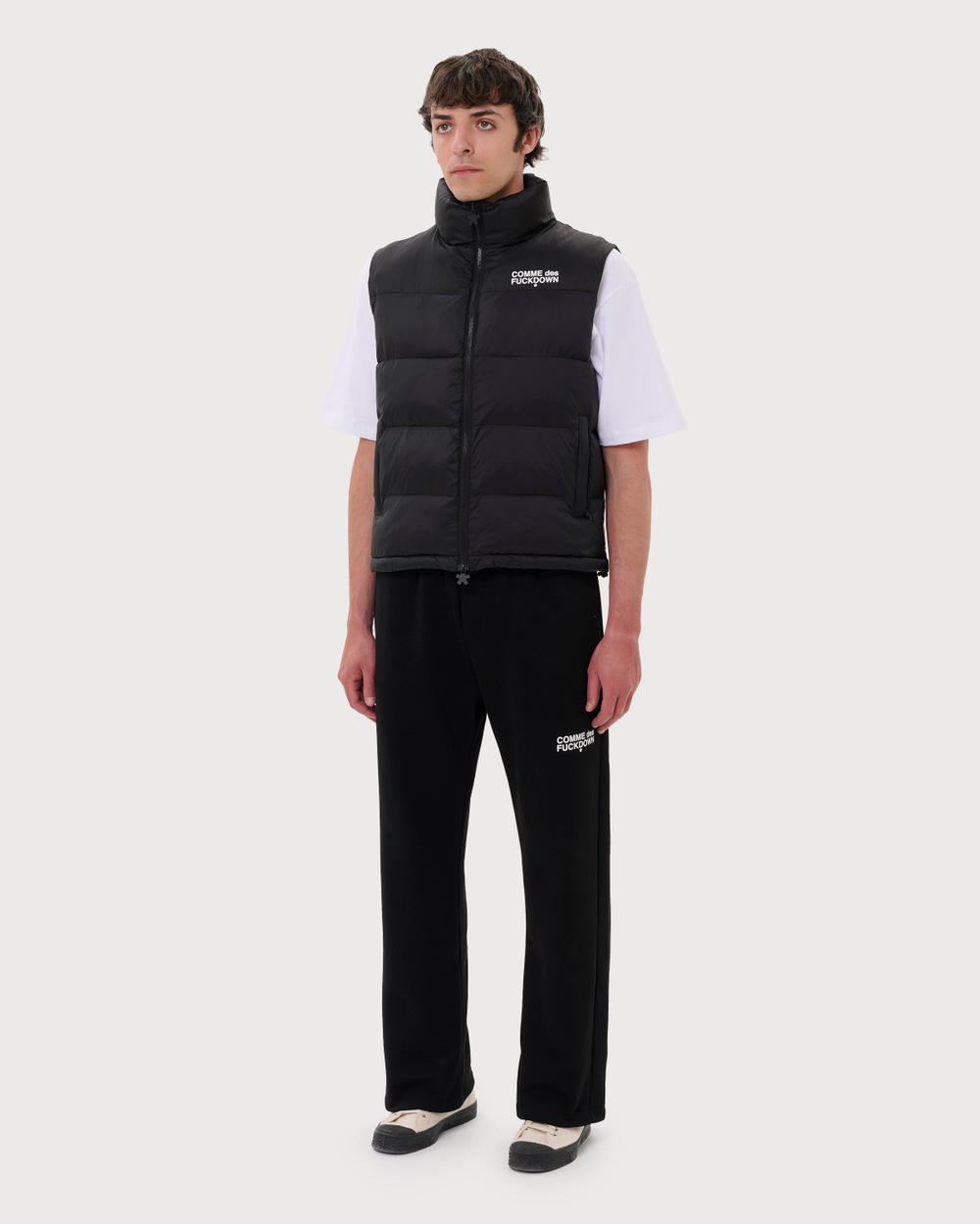 COMME DES FUCKDOWN ЖИЛЕТ ЧЕРНЫЙ