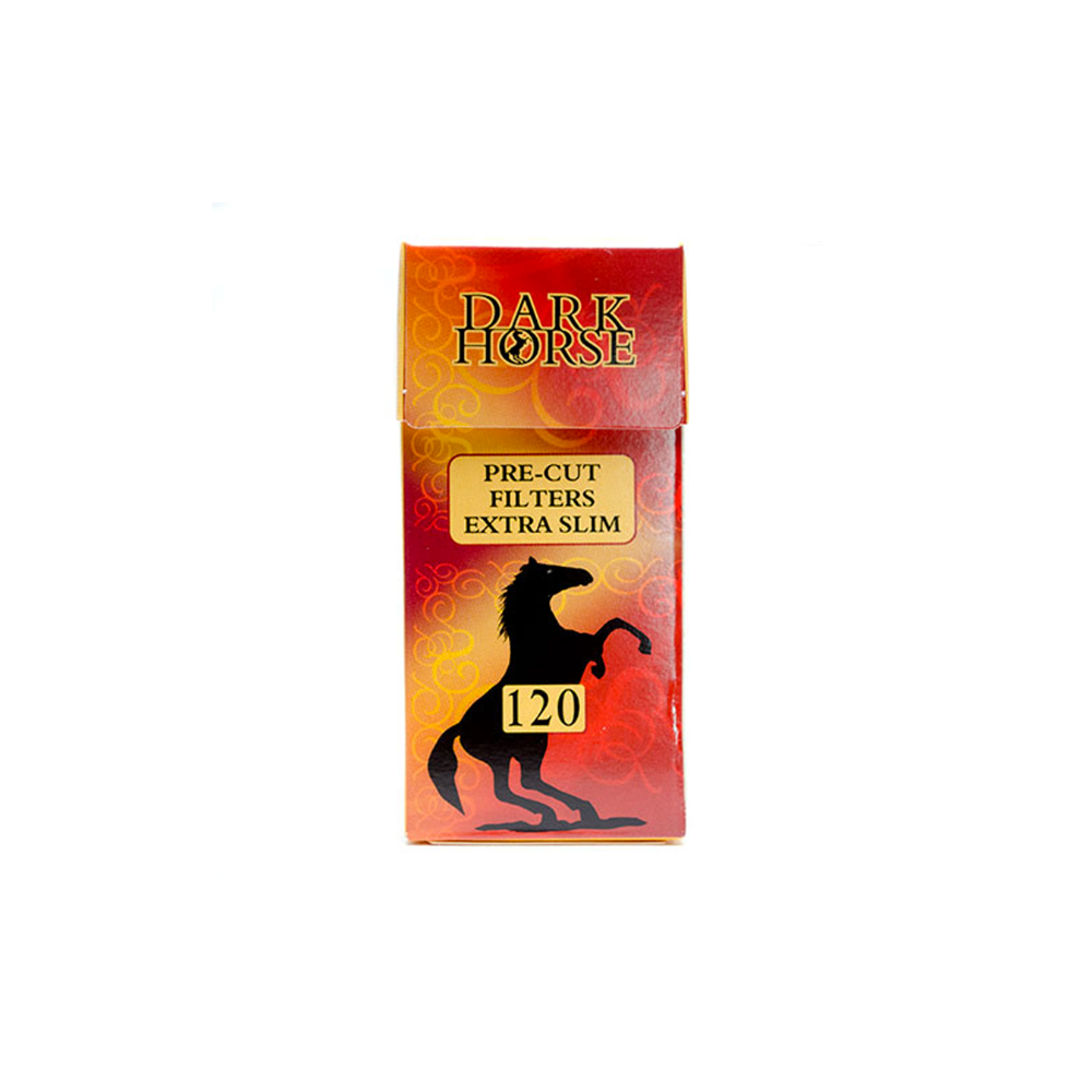 !Фильтры для сигарет "Dark Horse" Extra Slim 120шт