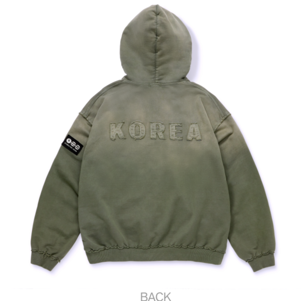 Мерч BTS Zip-up Hoodie_Korea