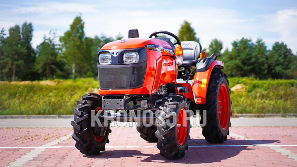Трактор Kubota | Кубота B2741S 9+3 (Kubota India) STD agri 7.00-12 / 8.3-20 (с ПСМ)