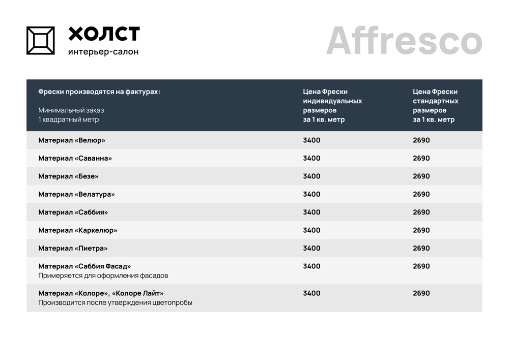 Обои и панно Affresco, коллекция  FLUID