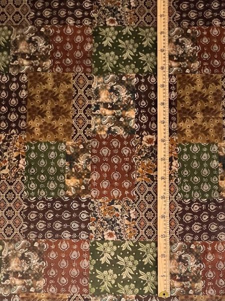 В ПУТИ, ЛОСКУТНОЕ РЕТРО - 100% ХЛОПОК 4