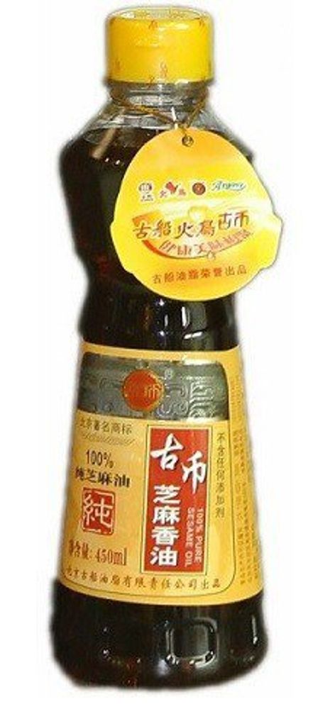 Масло Gubi кунжутное темное 450 мл