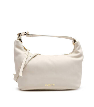 Кожаная сумка хобо BluGirl Blumarine - кремовый(PA3010 P0055)