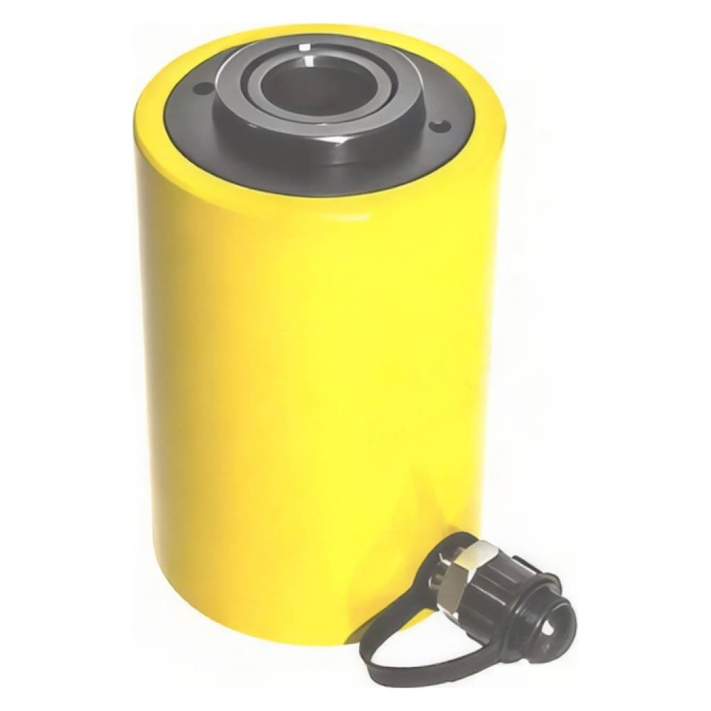 Домкрат Инстан с полым штоком (с пружинным возвратом) ДП100-150П (100т, ход 150мм)