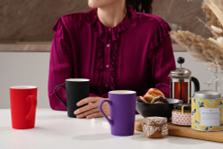 Кружка Best Noon с покрытием софт-тач, фиолетовая