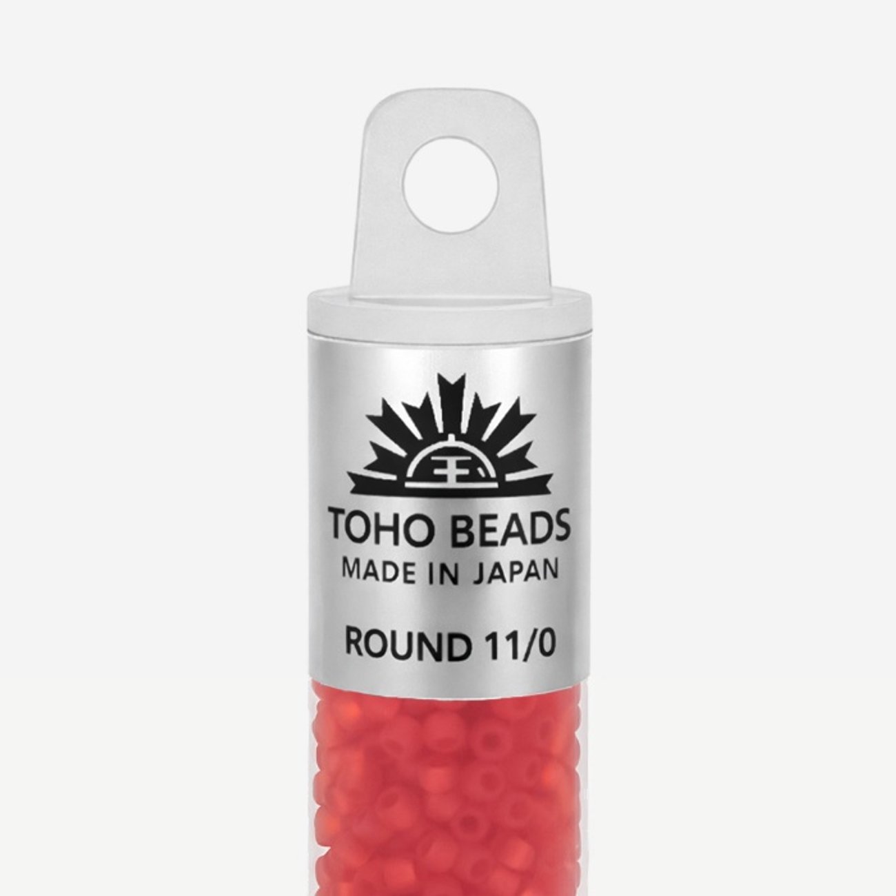 Японский бисер TOHO Round 11/0 (№5F), прозрачный матовый
