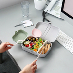 Ланч-бокс pascal, organic, 9,7х5,2х7 см, синий