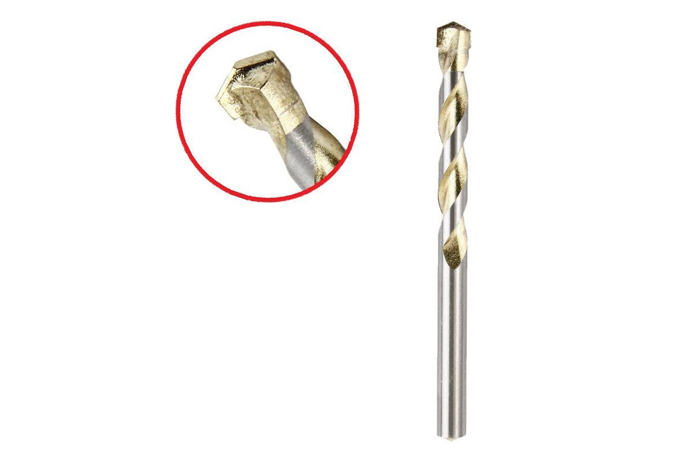 Сверло по камню HAMMER Ф10х120мм (DR CR 10,0мм*120/72мм) 202-305