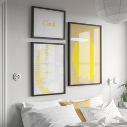 IKEA RÖDALM  (ИКЕА РÖДАЛМ)  -  Рамка, черная, 40x50 см