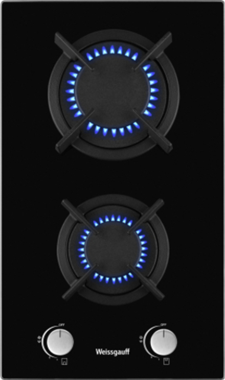 Встраиваемая газовая варочная панель Weissgauff HGG 320 BGR (431805)