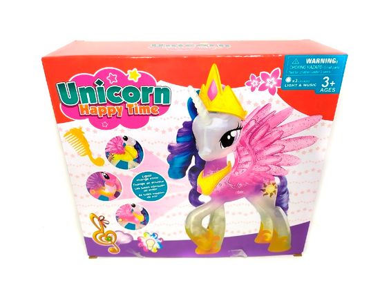 Музыкальный Единорог - Пони "Unocorn Happy Time" свет/звук