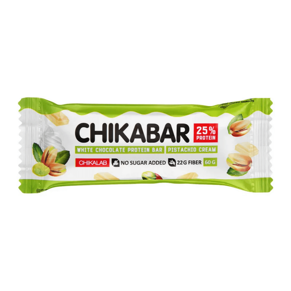 CHIKALAB Батончик глаз. со вкусом Фисташ.крем 60гр