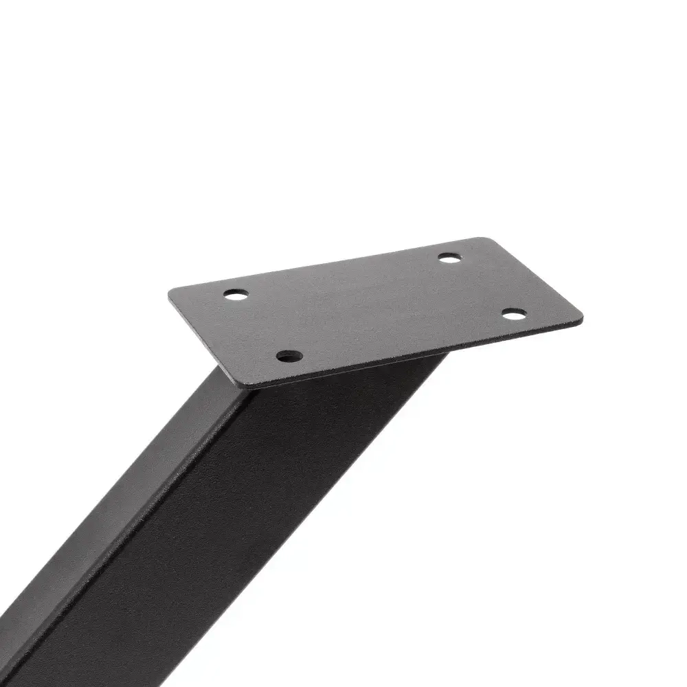 Подстолье из металла, разборное, ЁЖ, чёрное, диаметр 90 см, высота 74 см