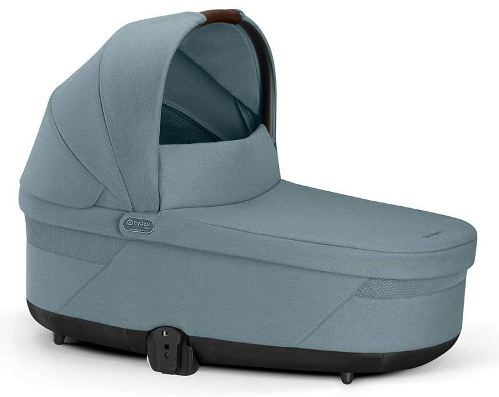 Коляска Cybex Talos S Lux TPE complete Aton S2 Ocean Blue 3 в 1 Stormy Blue с дождевиками