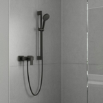 Смеситель для душа Hansgrohe Vernis Shape 71650670 черный матовый