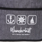 Термосумка 10 л, 24*16*24 см, M1050-1G, серый