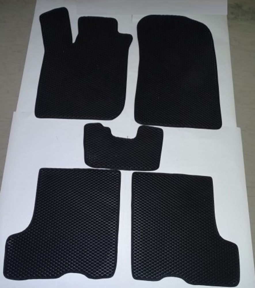 Коврики на пол /Lada XRAY/ 2015 г. EVA черные, кант черный (ПТП64)