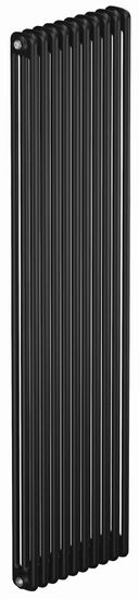 Радиатор Rifar Tubog 3180 - 10 секций трубчатый стальной подключение боковое (Антрацит)