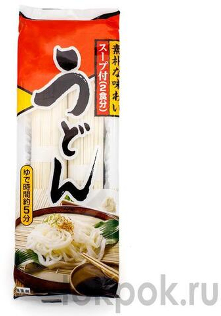 Лапша Удон для варки с соусом Sunaoshi, 2 порции, 230 гр
