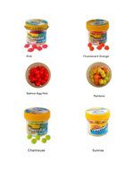 Приманка икра плавающая с блестками Berkley PowerBait Sparkle Power Eggs Floating Magnum, 14 г, 40 шт, Chartreuse with Scales