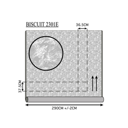 Портьерная ткань dimout арт. 2301 E col. 50а коллекции "Biscuit"