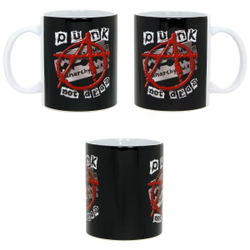 Кружка Punks not dead Анархия на лезвии (410)