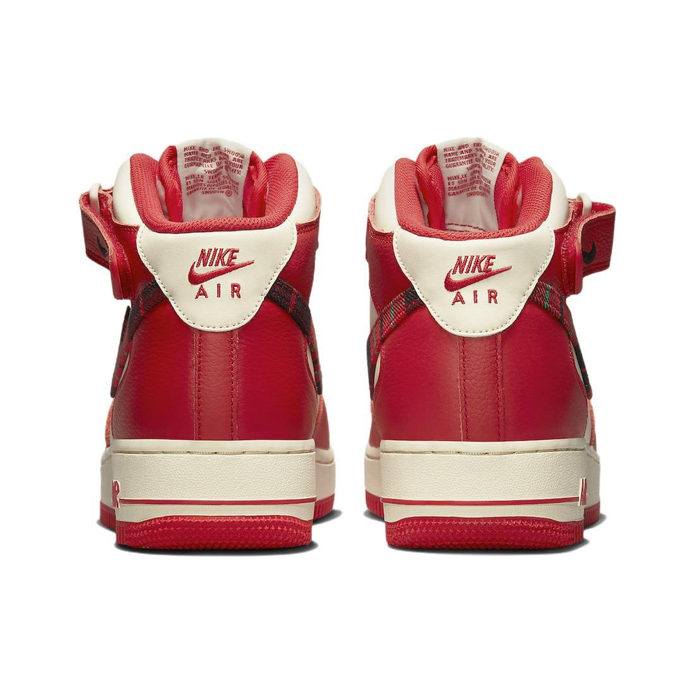 Кроссовки Nike Air Force 1 Mid LX Red Plaid