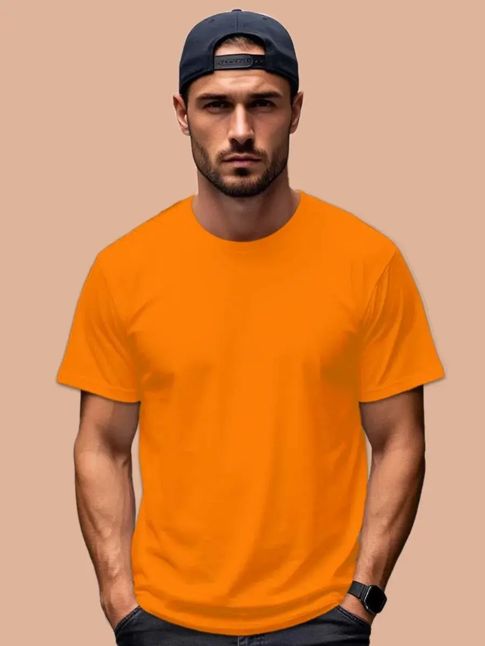 Футболка Взрослая.Премиум однотонная.Набор 2 шт