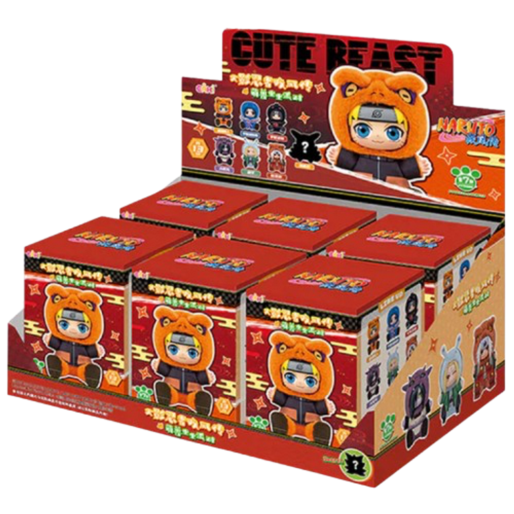 Рандомная фигурка Blind Box EAKI: Naruto Shippuden Cute Beast Party Series 2