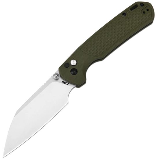 Нож CJRB J1945L-GN Large Pyrite Light клинок из стали AR-RPM9, рукоять G-10