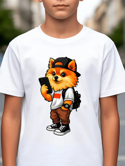 Термонаклейка на одежду с волком