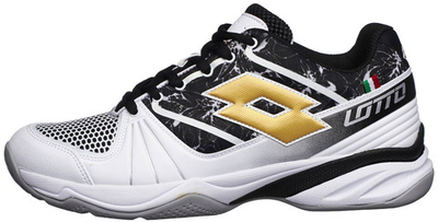 Женские Кроссовки теннисные Lotto Esosphere Clay W - black/gold