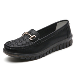 Reivantix Gommino Loafers Women"s Gray/Beige/Black