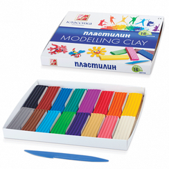 Пластилин 16 цв. "Классика"