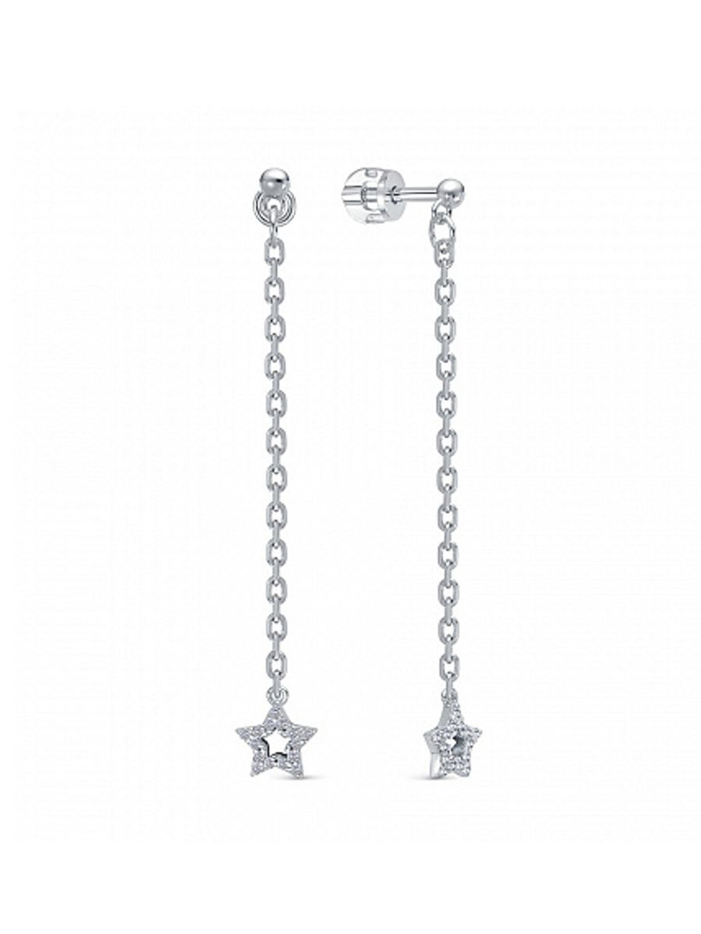 Серьги из серебра 925 пробы