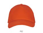 Кепка LONG BEACH 5-ти панельная Оранжевый