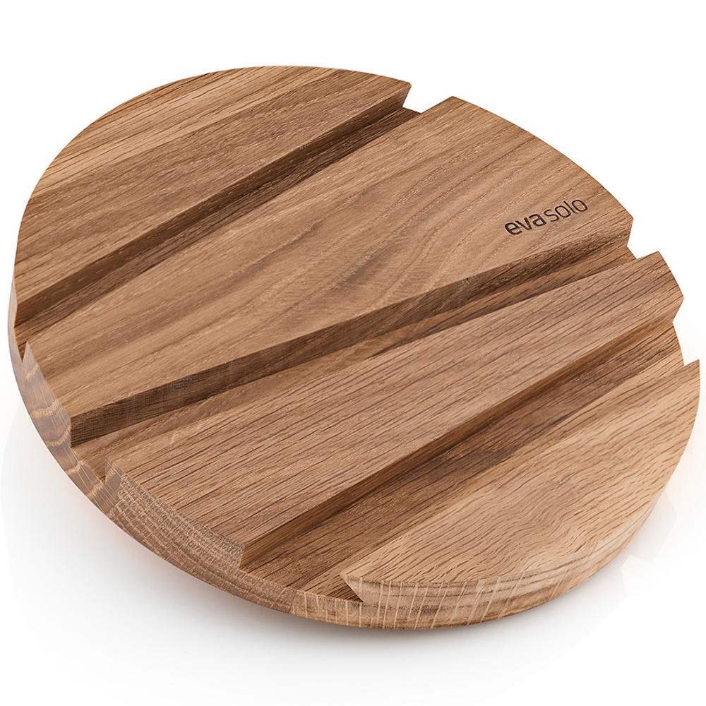 Подставка для посуды-планшета smartmat, D18 см, дуб