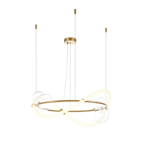 Подвесной светодиодный светильник Maytoni Oasis MOD289PL-L44BS3K