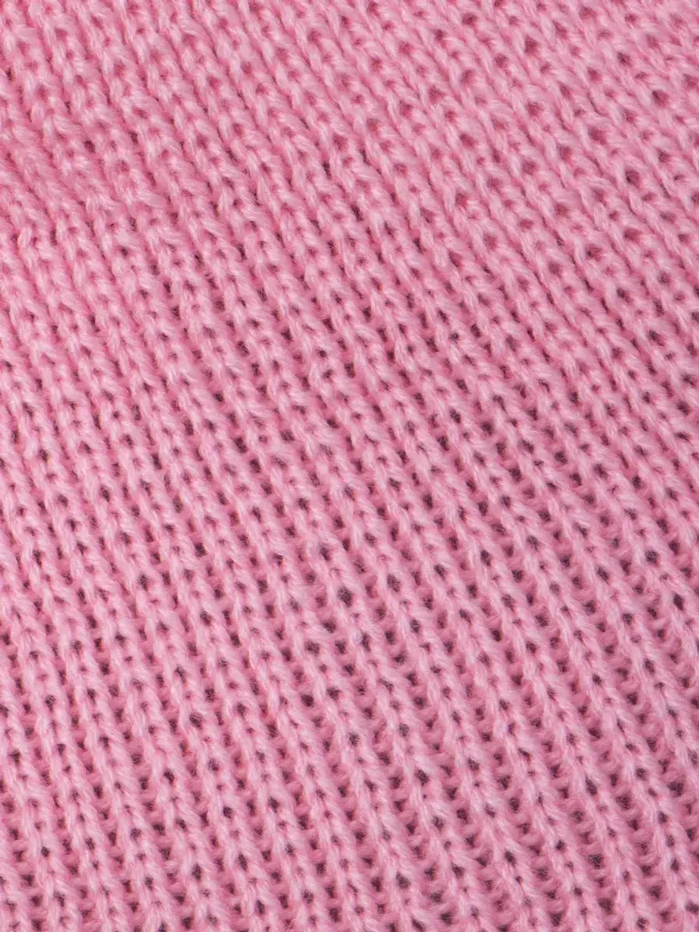 Шарф зимний вязаный с помпонами для девочки