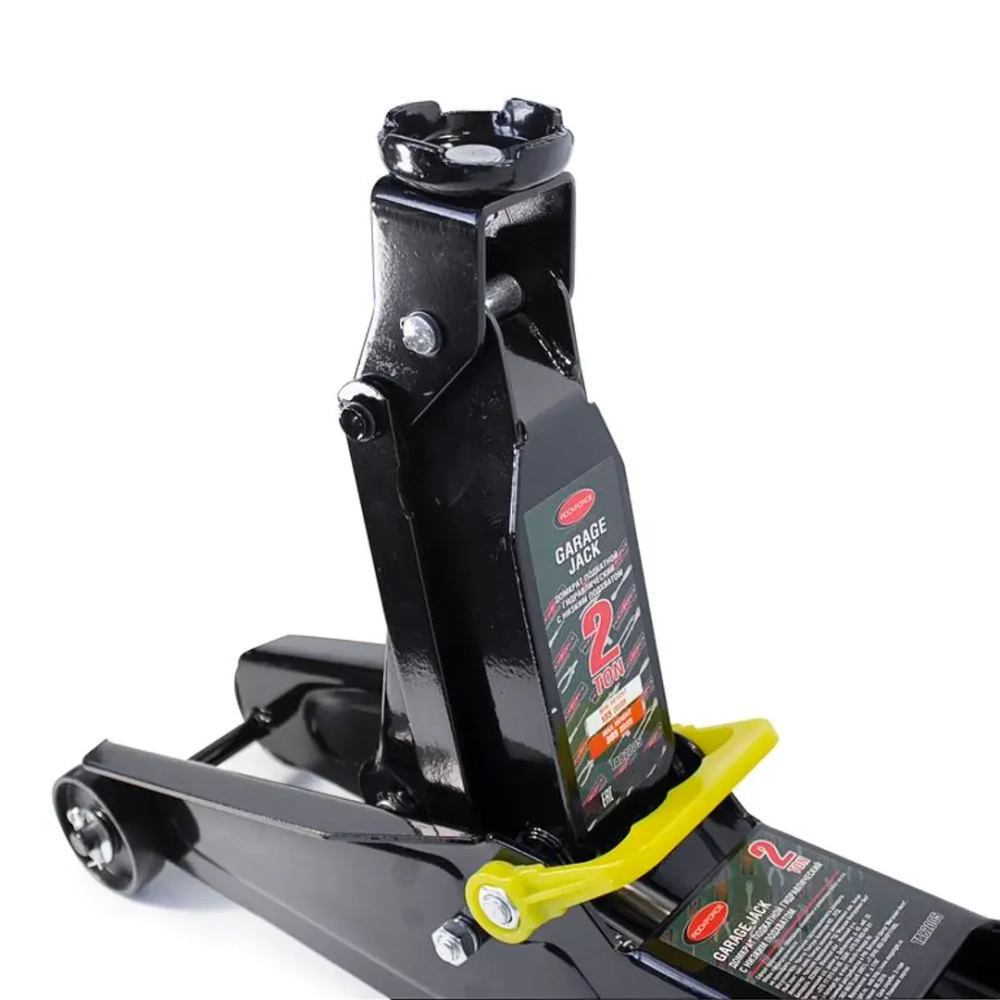 Домкрат подкатной гидравлический 2 т (h min - 130мм, h max - 385мм) RockForce##Rock FORCE RF-TA82005