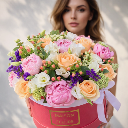 Авторская композиция из цветов "Для тебя"