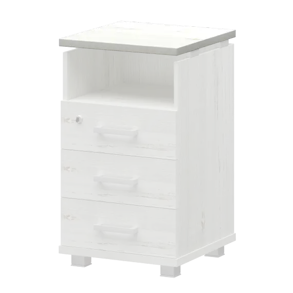 Крышка тумбы НТ-320.45 438x444x25 Аргентум