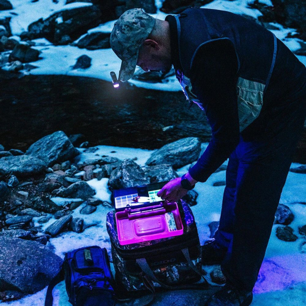 Фонарь налобный CLAYMORE Capon 120D UV цв. Tan