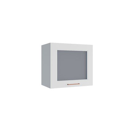 Кухня Модуль ВПГС 500 Квадро Белый кожа