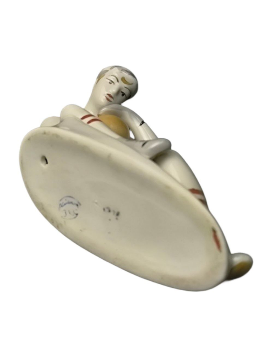 Фарфоровая статуэтка "Вратарь Яшин" (Полонне ЗХК)