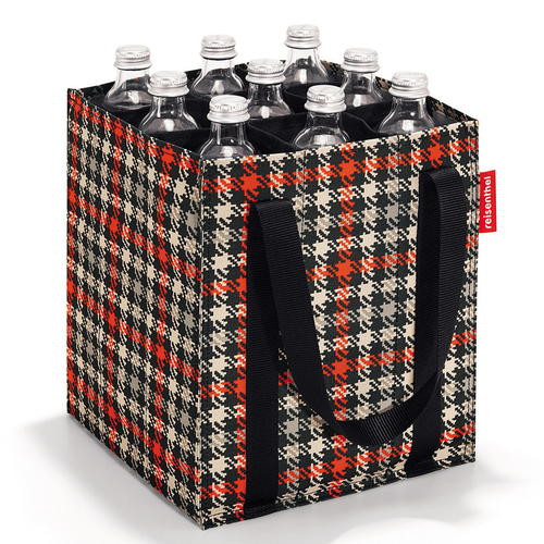 Сумка-органайзер для бутылок bottlebag glencheck red