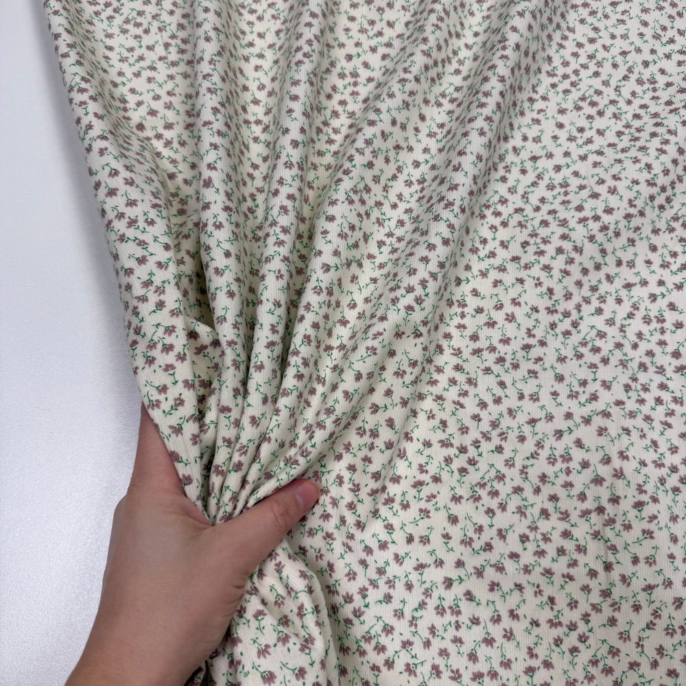 Микровельвет 100% хлопок Лесная сказка