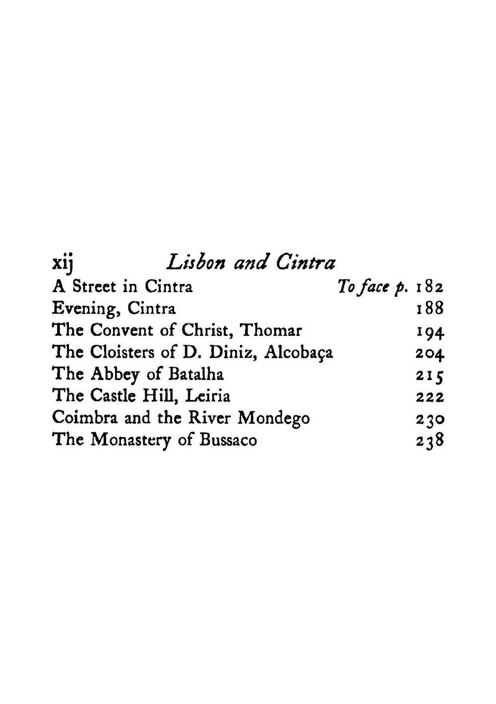 Lisbon & Cintra | A. Cunnick Inchbold