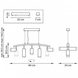 Подвесной светильник Lightstar Rullo LR7353738720